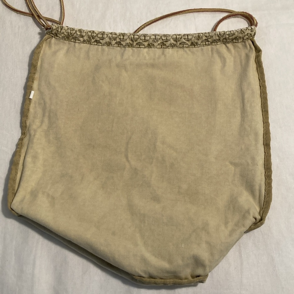 Timberland Canvas Drawstring Backpack Embroidered… - image 6